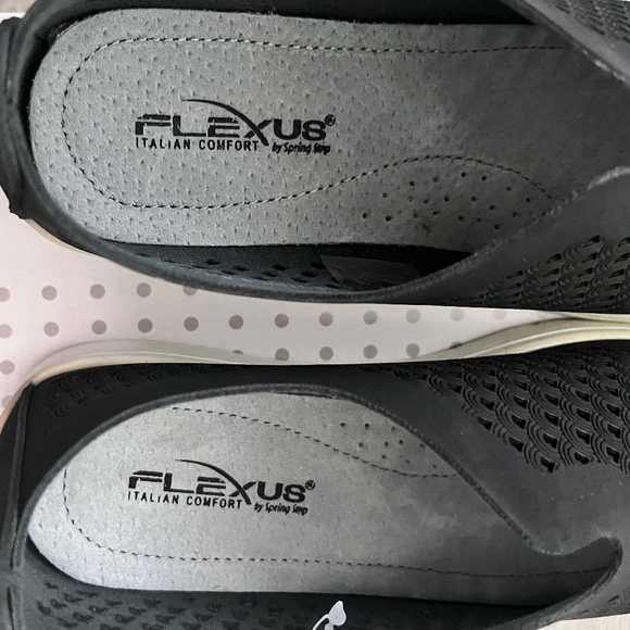 NIB Flexus by Spring Step Black Italian Comfort Slip On Shoes Size 6.5-7 (EU 37) - Picture 8 of 11